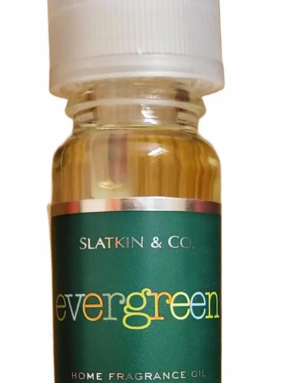 Bath & Body Works Slatkin & Co. EVERGREEN Home Fragrance Oil .33 OZ NEW Retired